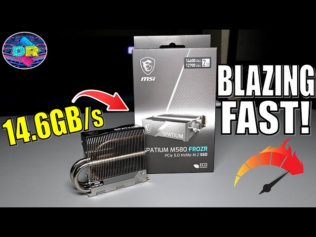 Will Gaming on the FASTEST SSD Boost Performance? MSI Spatium M580 Gen 5 NVME Review 14600MB/s!!