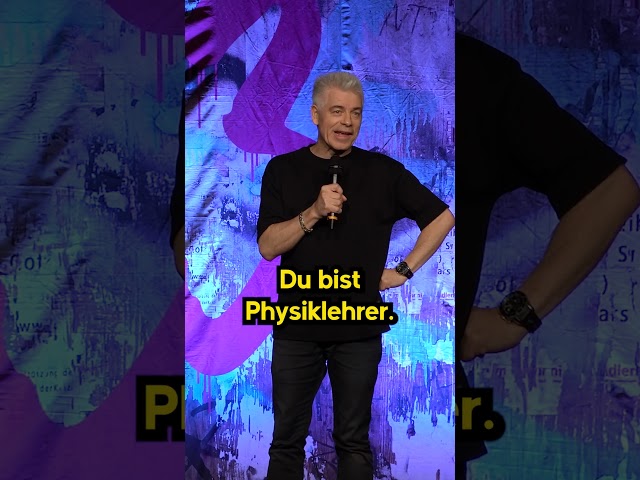 Bademeister vs Physiklehrer  #comedy #standupcomedy #lustig