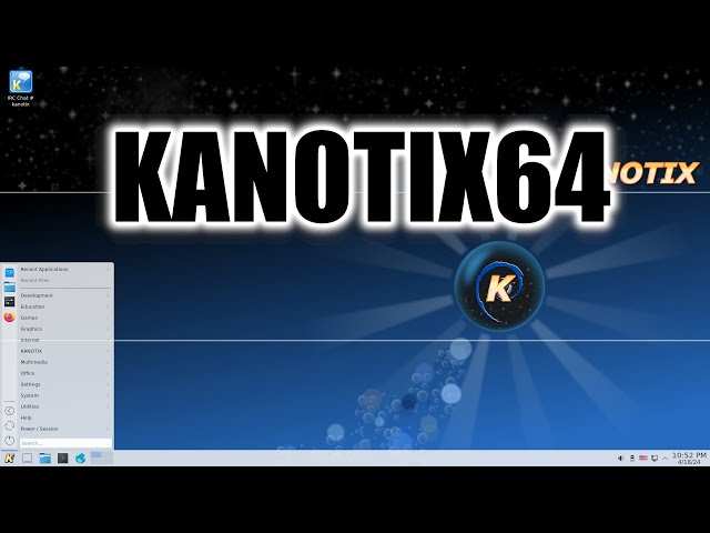 Kanotix 64   A Debian Based KDE Plasma Distro