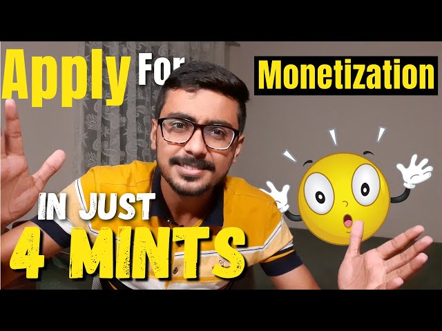 Apply For Monetization in Just 4 Mints 😱 | Earn Money From YouTube | Apply For Monetization in 2021