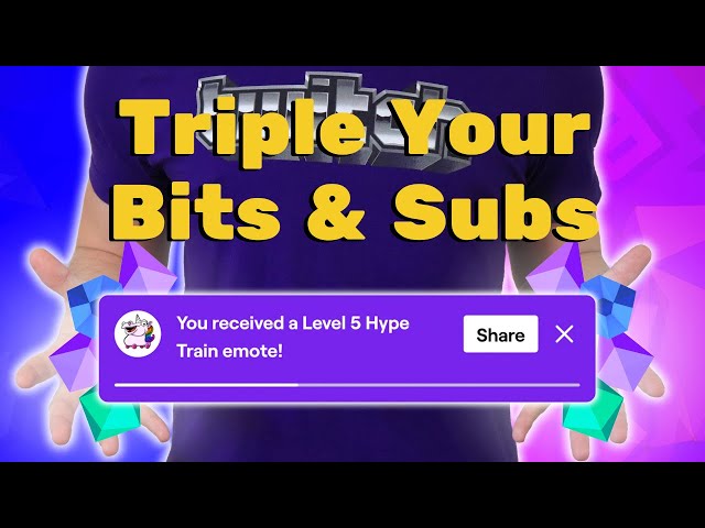 Get More Twitch Subscribers & Bits By Correctly Using Hype Trains Today