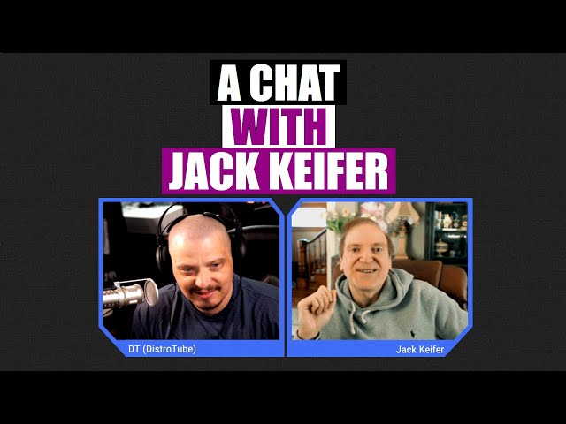Chatting With Linux Content Creator Jack Keifer