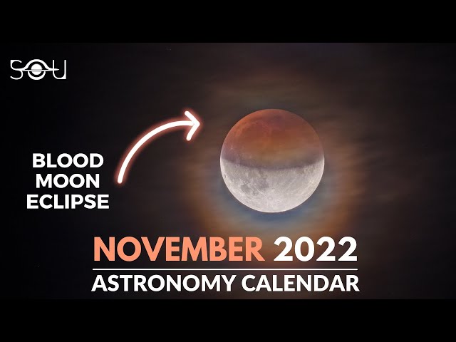 Don't Miss These Astronomy Events In November 2022 | Meteor Shower | Lunar Eclipse | Blood Moon