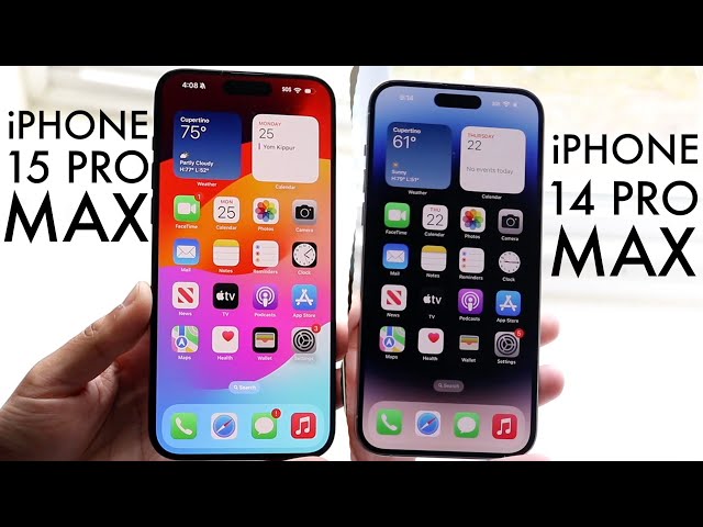 iPhone 15 Pro Max Vs iPhone 14 Pro Max In 2024! (Comparison) (Review)
