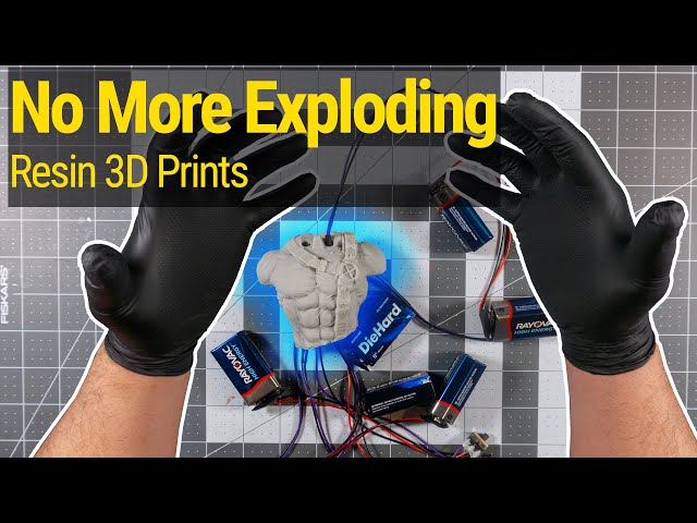 DIY UV LED Resin Curing: Preventing Print Explosions & Resin Seepage | Safety Tips