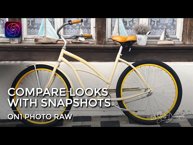 Compare Different Looks Using Snapshots In ON1 Photo RAW