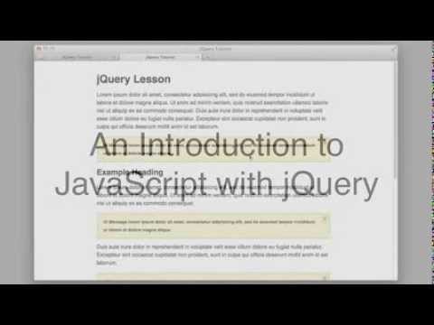 Learn JavaScript / jQuery