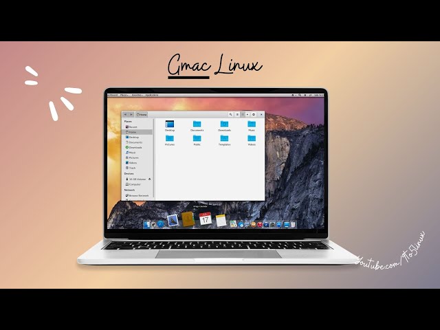 Gmac Linux (Gnome + Mac) Gnome Desktop Mac Theme to Look Similar to MacOS Desktop