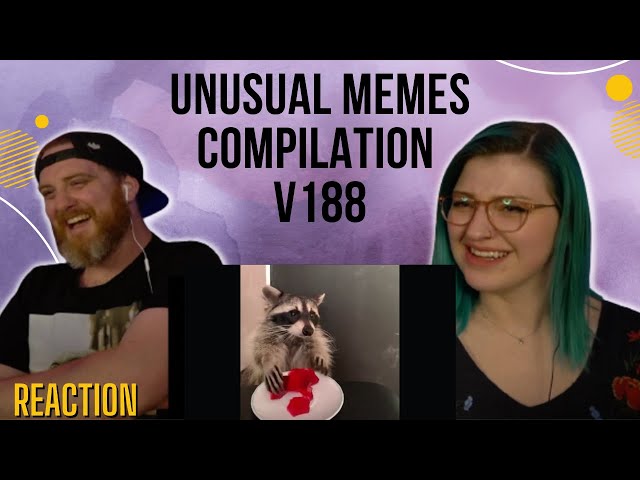 "UNUSUAL MEMES COMPILATION V188" @UnusualVideos  | HatGuy & Nikki react
