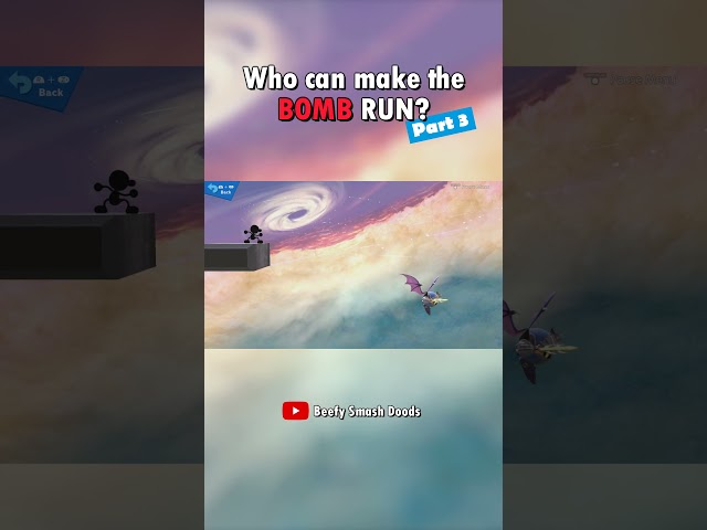 Who can make the BOMB RUN in Smash Ultimate? (Part 3)