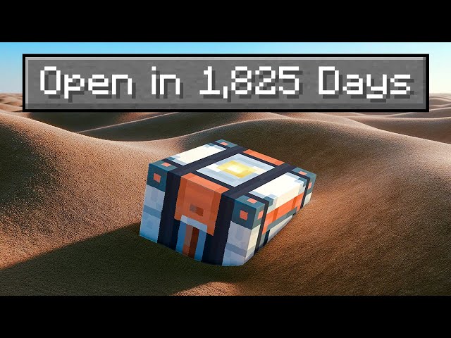 I Made The First Real Minecraft Time Capsule