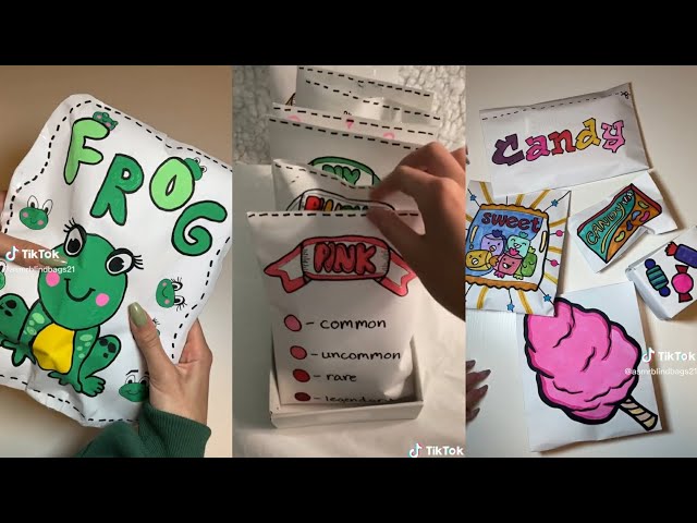 Blind bag paper unboxing ✨ Tiktok compilation