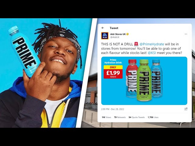 KSI Responds To Aldi Stores Selling Prime ! (How To Get it)