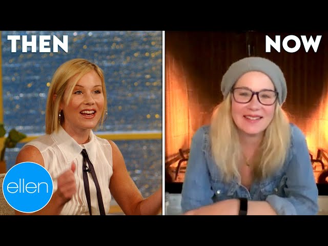 Then and Now: Christina Applegate's First & Last Appearances on 'The Ellen Show'