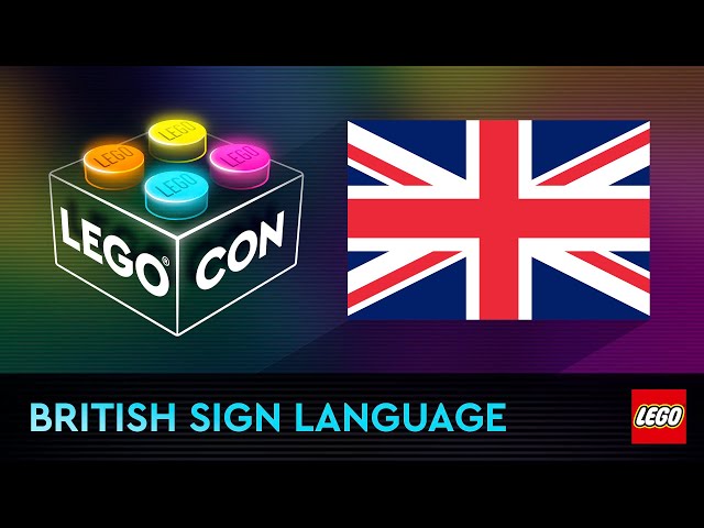 British Sign Language (BSL) - LEGO® CON 2022 - Full LIVE Show
