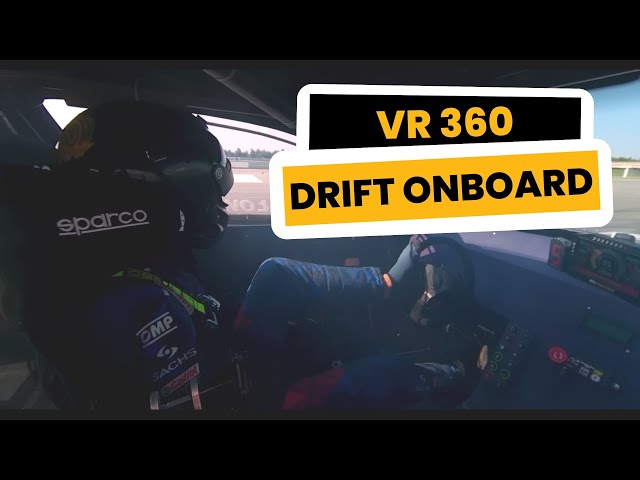 Drift with no arms ONBOARD *VR 360* | Bartosz Ostałowski
