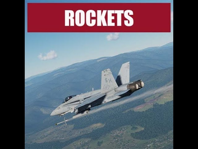 DCS: F/A-18C Hornet Rockets Training Lesson Recording