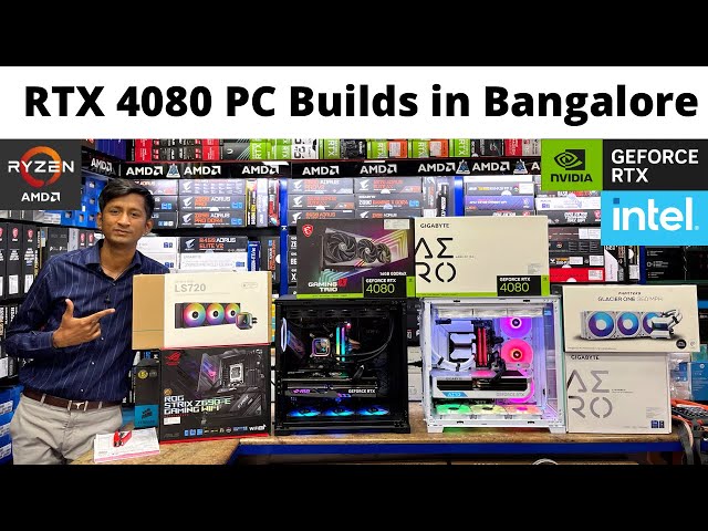 Building 2 ULTIMATE RTX 4080 PC Build in Bangalore | Super Computers & Laptops