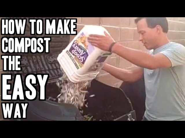 How to Make Compost the Easy Way