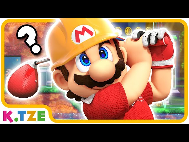 Mario Golf in Super Mario Maker 2? 😱😍 K.Tze
