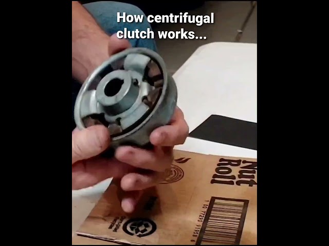 How centrifugal clutch works