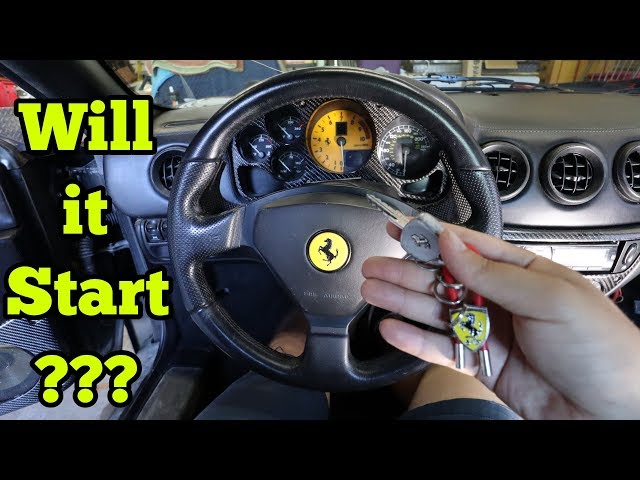 My Cheap Salvage Auction Ferrari Has a TON Of Problems! Will it Even Start?