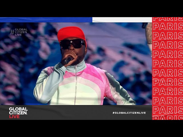 Black Eyed Peas Perform 'Let's Get It Started' in Paris | Global Citizen Live