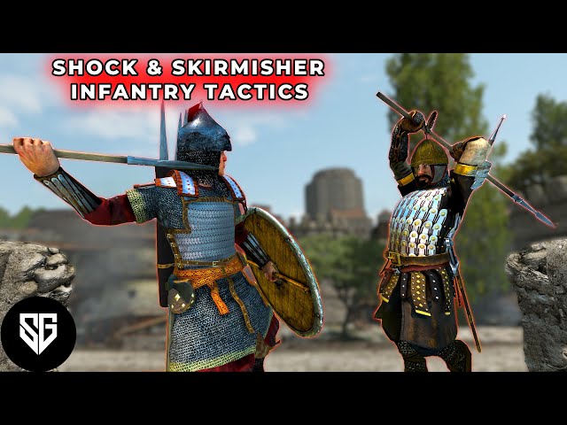 Shock & Skirmisher Infantry Tactics - Bannerlord Battlefield Tactics Guide