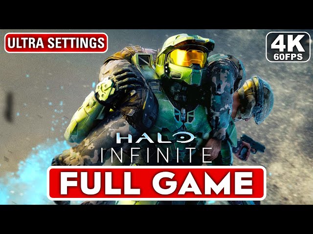 HALO INFINITE Gameplay Walkthrough Part 1 Campaign FULL GAME [4K 60FPS PC ULTRA] - No Commentary
