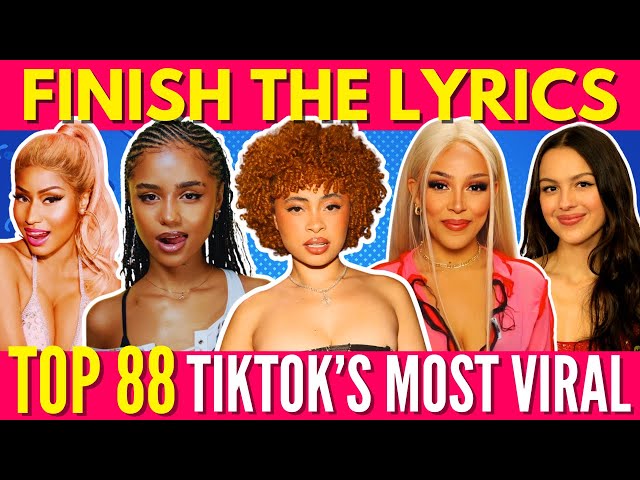 FINISH THE LYRICS - Most Popular Viral TikTok Songs (2021-2023)📀MEGA CHALLENGE📢🎵