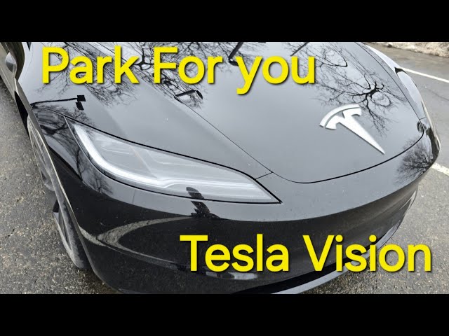 Tesla Auto Reverse Park A closer look into v 12.3.6 Auto parking HW3