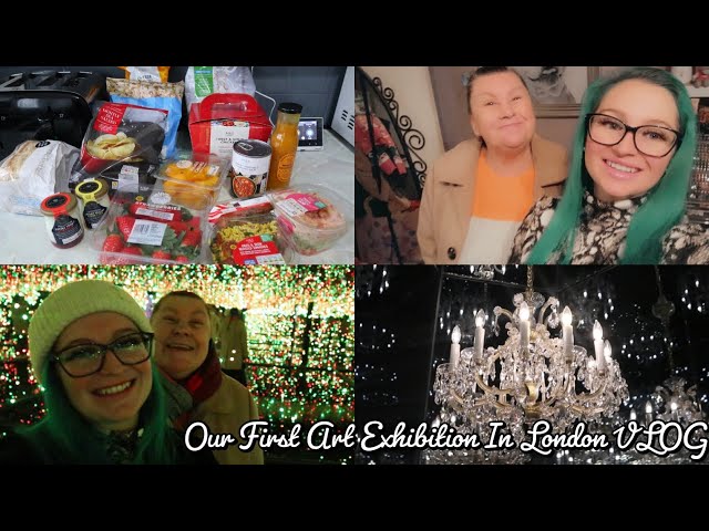 Our First Art Exhibition In London VLOG