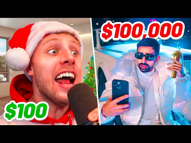 SIDEMEN $100,000 vs $100 CHRISTMAS SONG