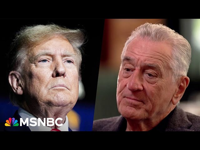 'Pure evil': Robert De Niro unleashes on Donald Trump