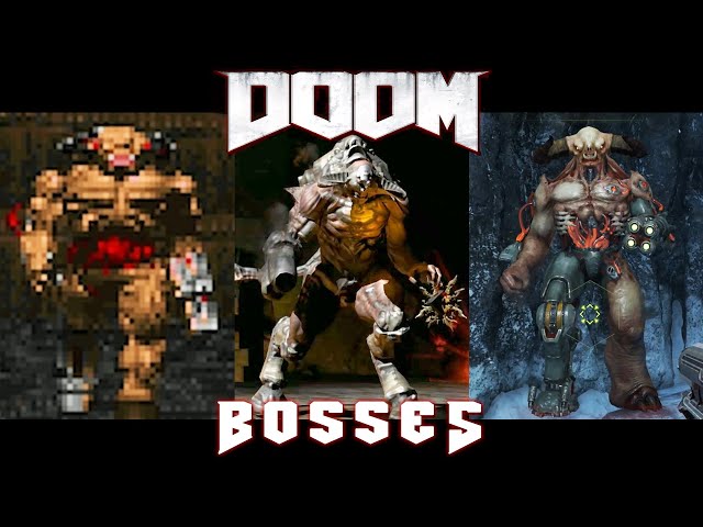 All Bosses of DOOM (1993 - 2020)