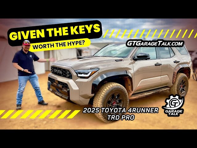 2025 Toyota 4Runner TRD Pro | We Were Handed The Keys! Is It Worth The HYPE?