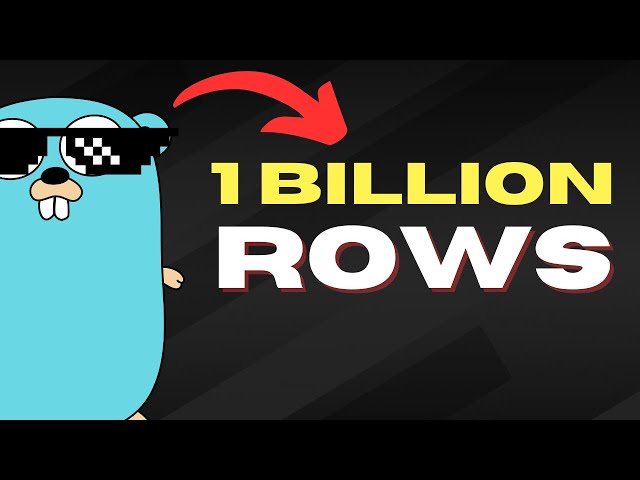 1 BILLION ROWS CHALLENGE IN GOLANG