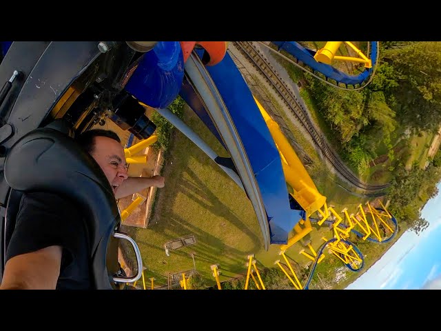 Let's Ride Montu at Busch Gardens Tampa! 4K Roller Coaster POV!