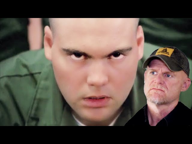 Private Pyle a McNamara Moron or Patriot (Marine Reacts) Pyle from Full Metal Jacket