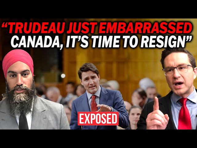 Singh and Pierre Poilievre Exposed Justin Trudeau