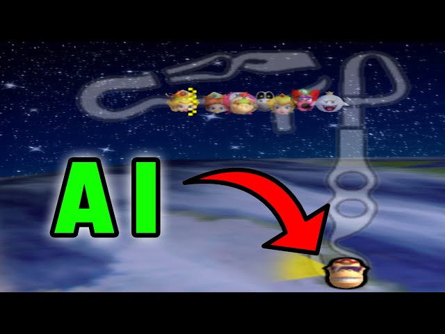 AI Finishes Rainbow Road Faster Than EVER Before | Mario Kart Wii