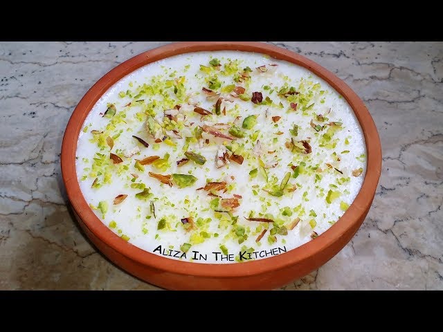 Kheer Recipe - Rice Kheer Recipe - Indian Rice Pudding - Aliza In The Kitchen