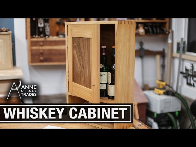 Dovetailed Whiskey Cabinet