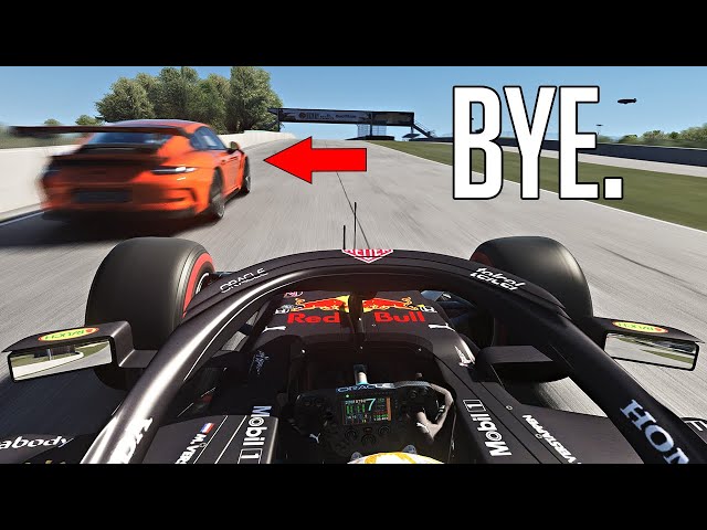 How Fast Can A Modern Formula 1 Overtake... EVERYTHING? (Farewell Video)