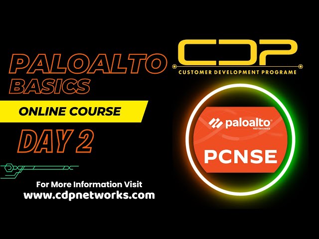 PaloAlto Day-02: DASHBOARD AND INITIAL CONFIGURATION - By CDP Network