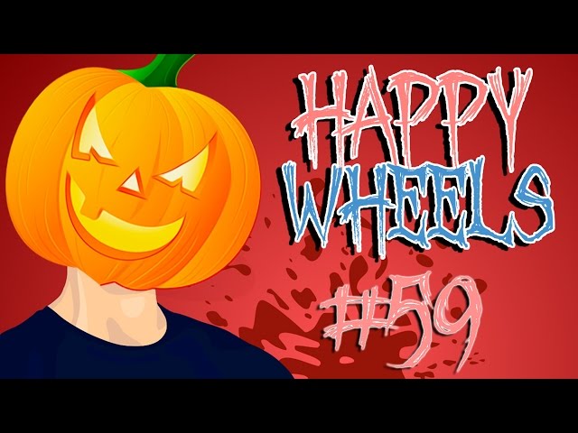 SPOOKY WHEELS  | Happy Wheels: Halloween Edition - Part 59