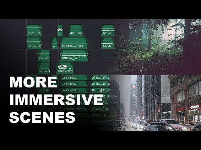 Creating Immersive Scenes With Sound Design // Layering Sound Effects