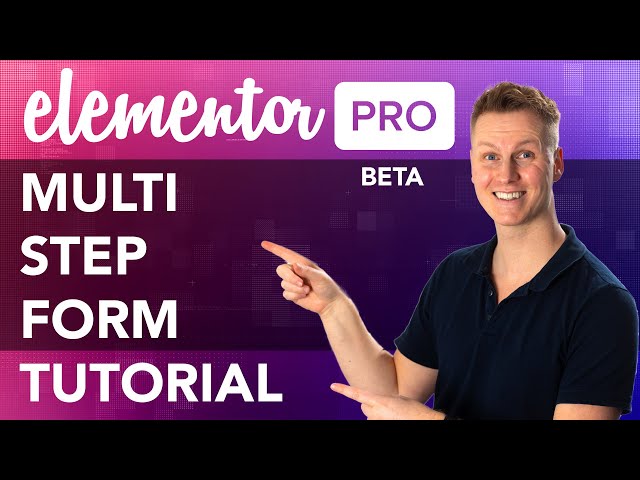Elementor Pro 2.10 Beta | Multi Step Form Tutorial