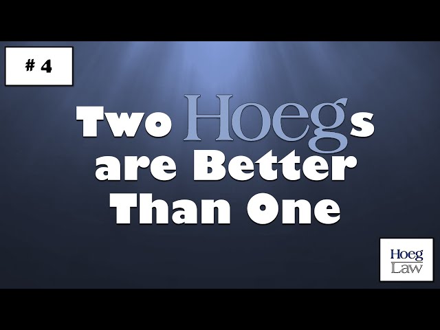 Two Hoegs Are Better Than One #4 - September 28, 2019