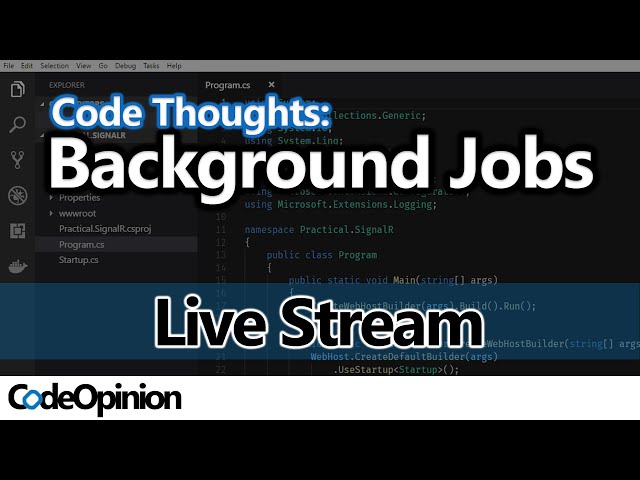 Code Thoughts: Background / Out of Process Jobs